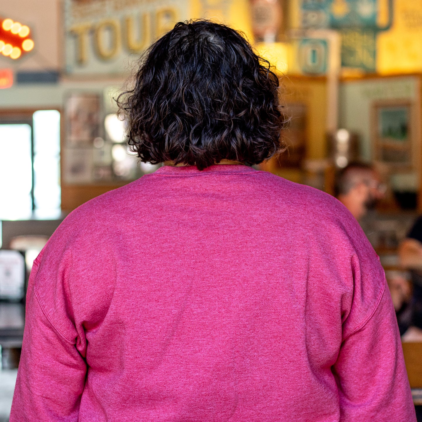 Scarlet Red Cape May Crewneck