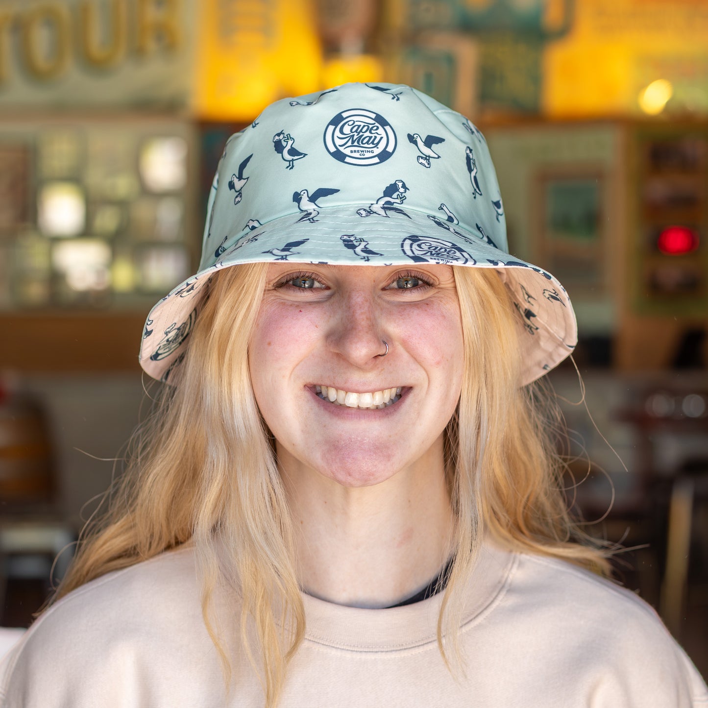 Squawk Squad Reversible Bucket Hat
