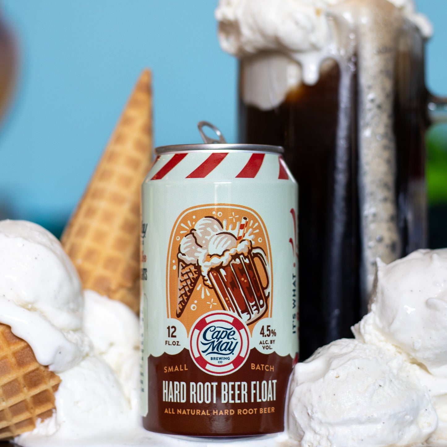 Hard Root Beer Float