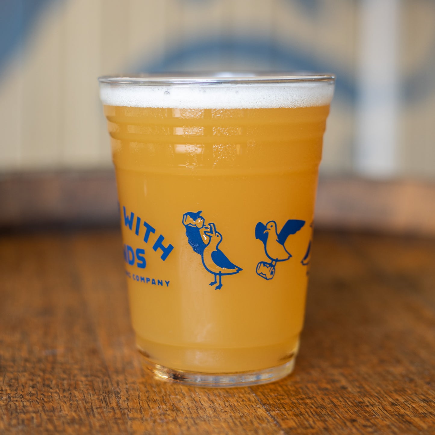 Squawk Squad Party Glass