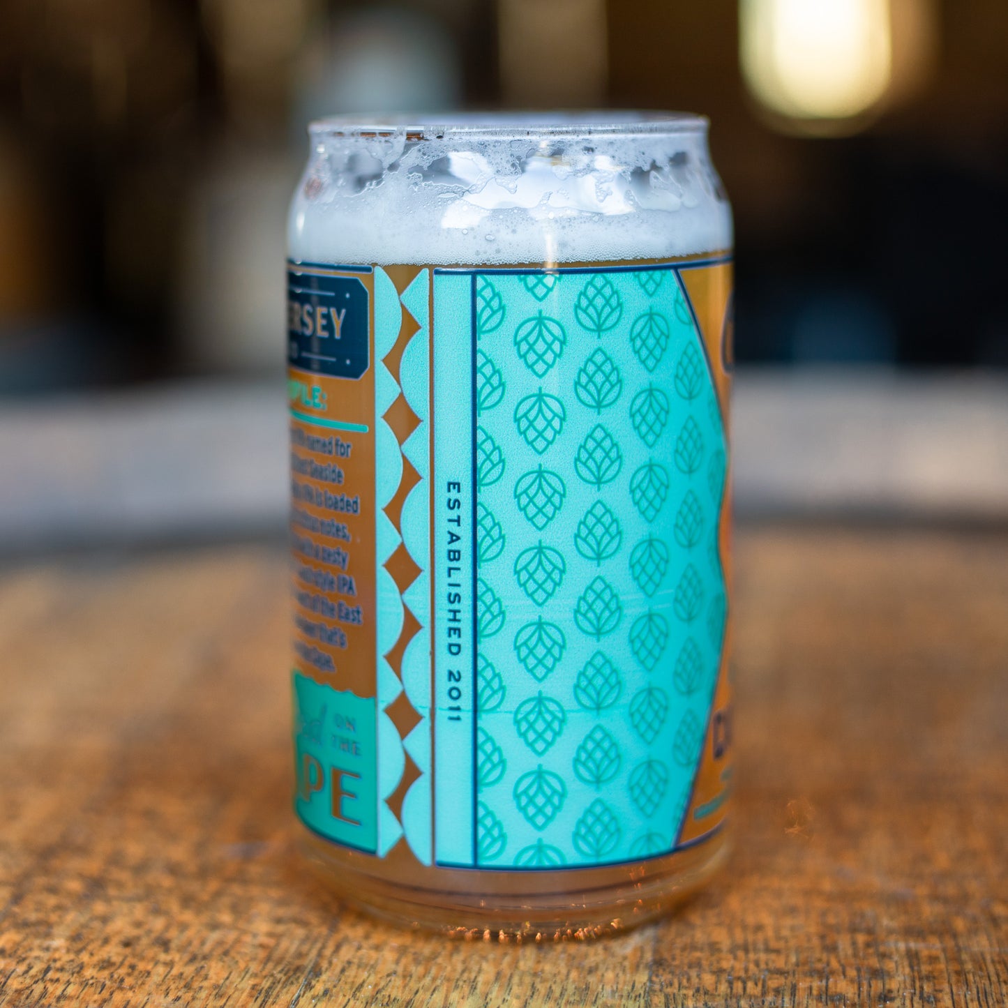 Cape May IPA Can Glass