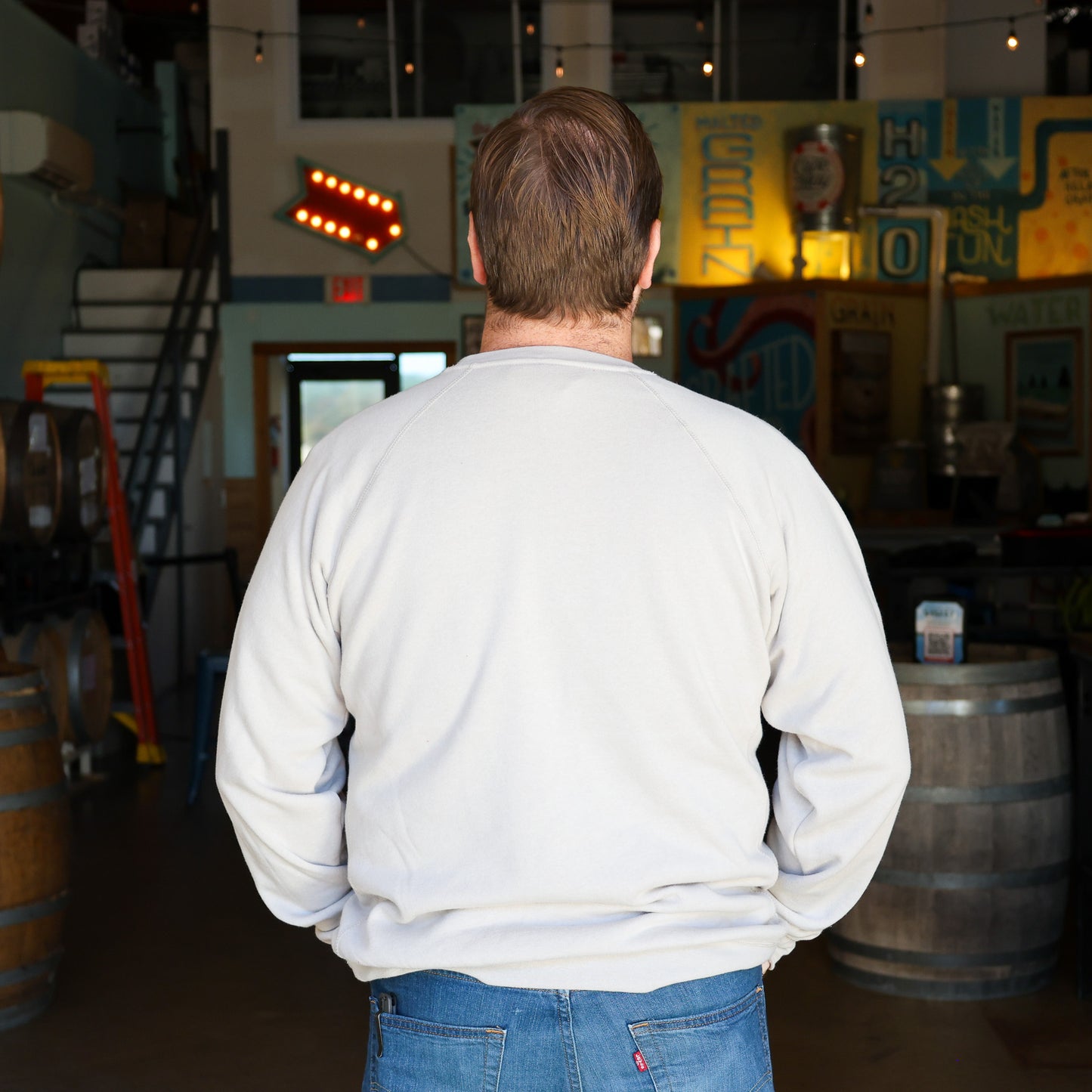 Octobadge Raglan Sweatshirt