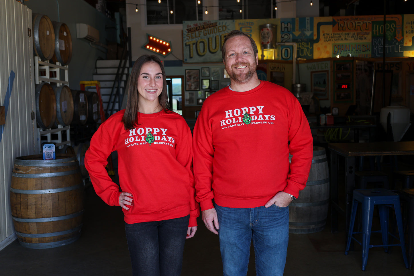 Hoppy Holidays Crewneck