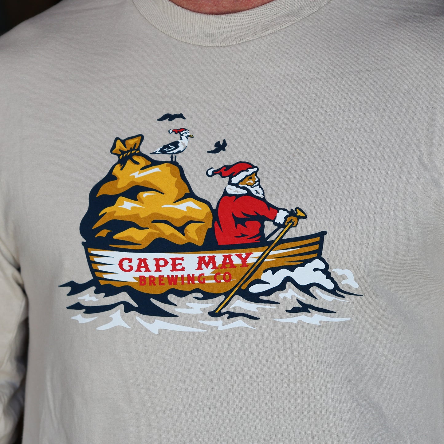 Santa Boat Long Sleeve