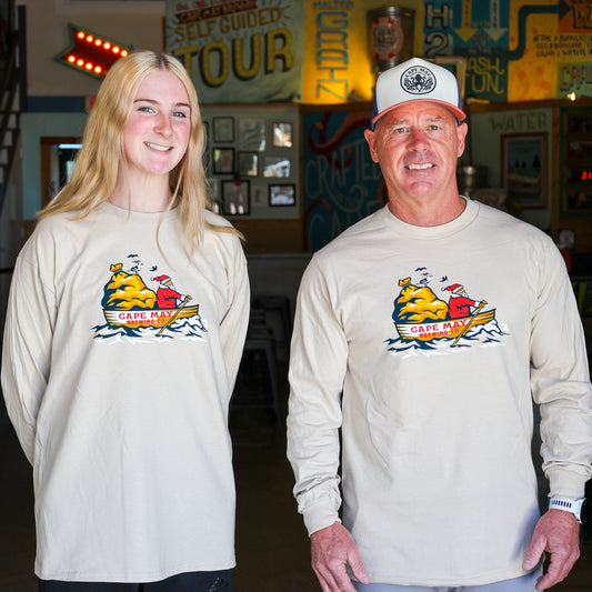 Santa Boat Long Sleeve