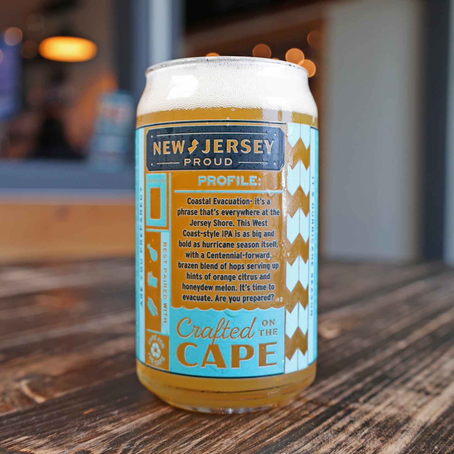 Coastal Evacuation Can Glass