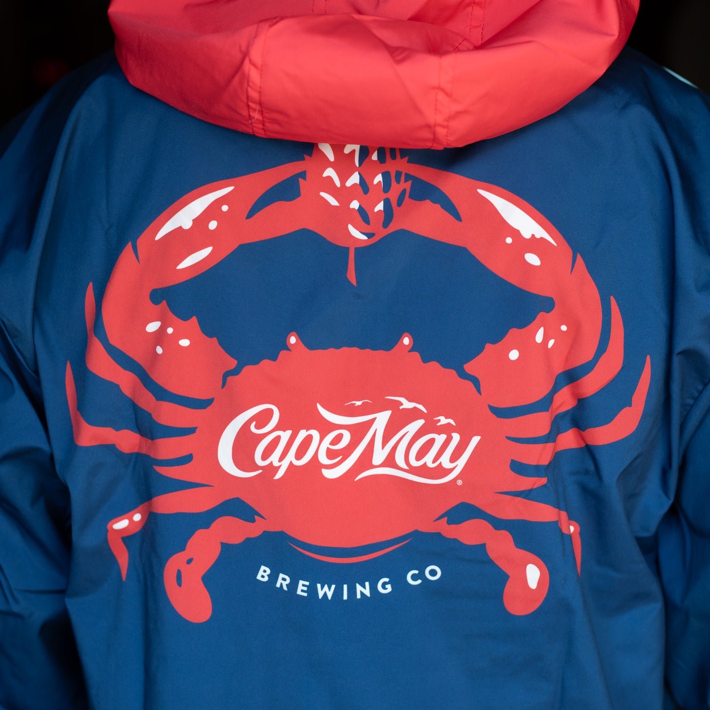 Retro Crab Windbreaker