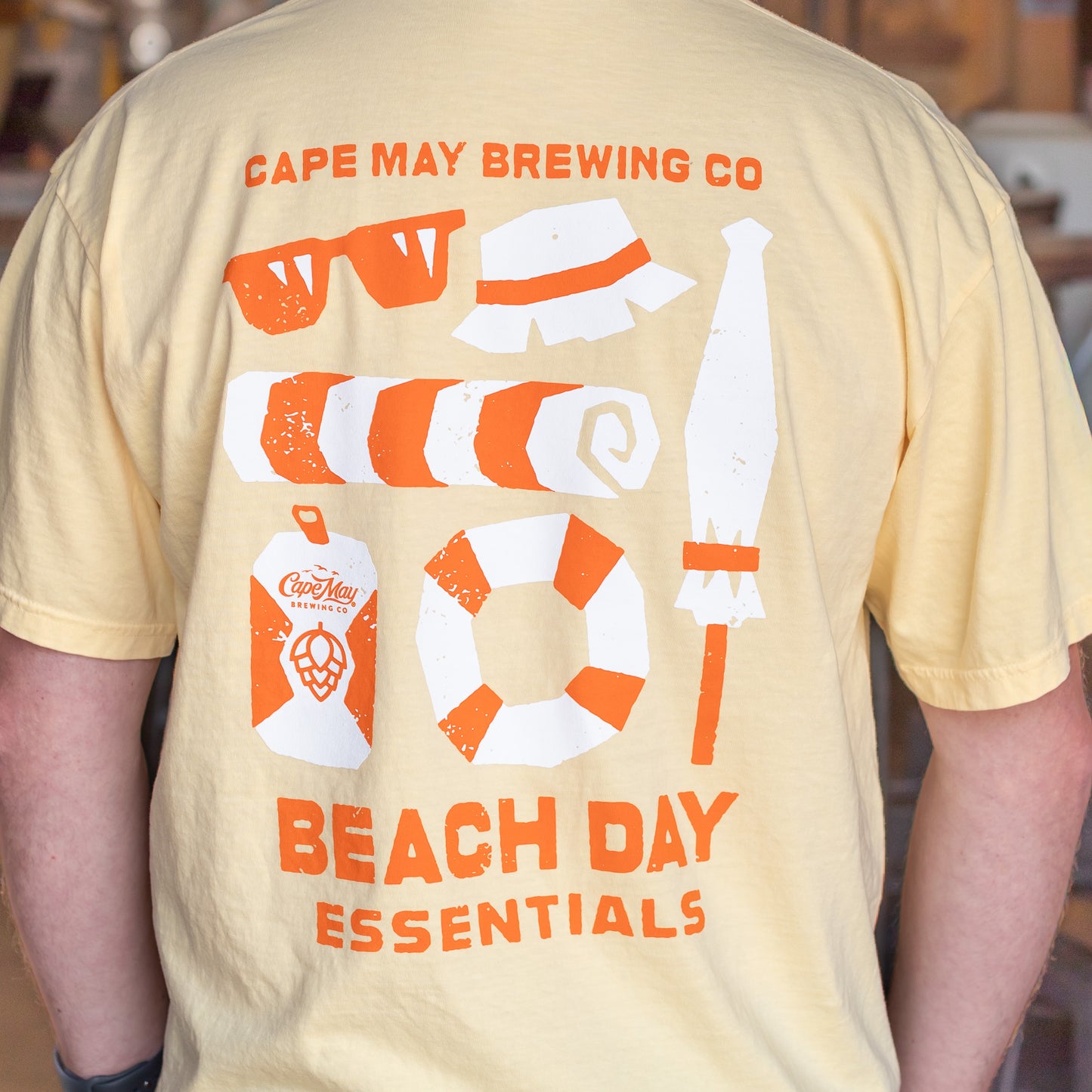Beach Day Essentials Pocket Tee