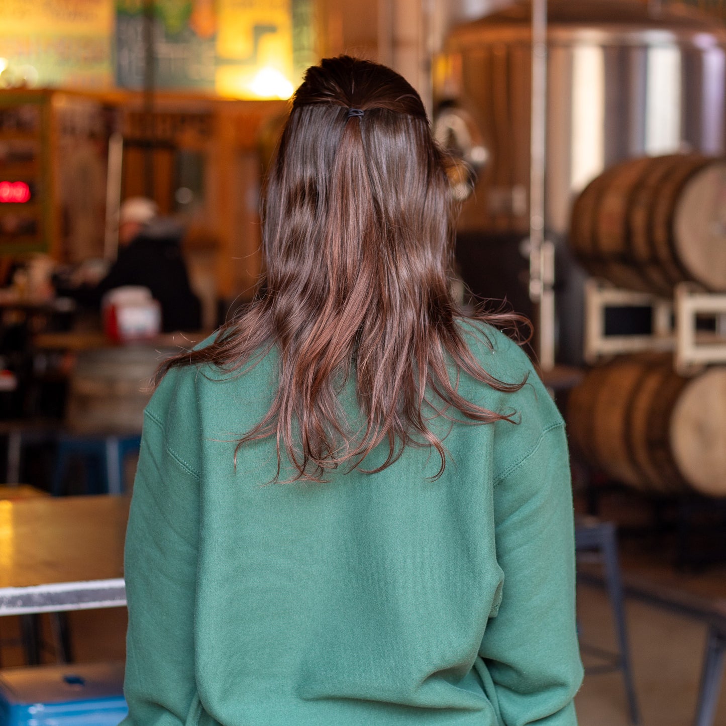 Green Cape May Crewneck