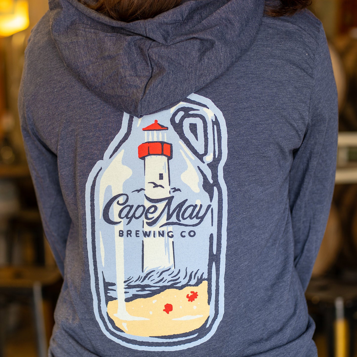Message in a Growler Jersey Hoodie