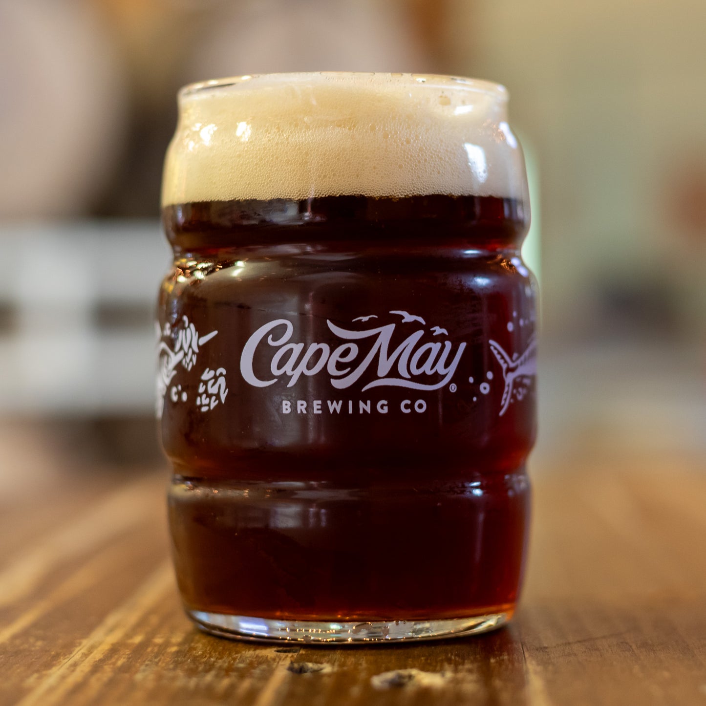 Prize Catch Barrel Glass