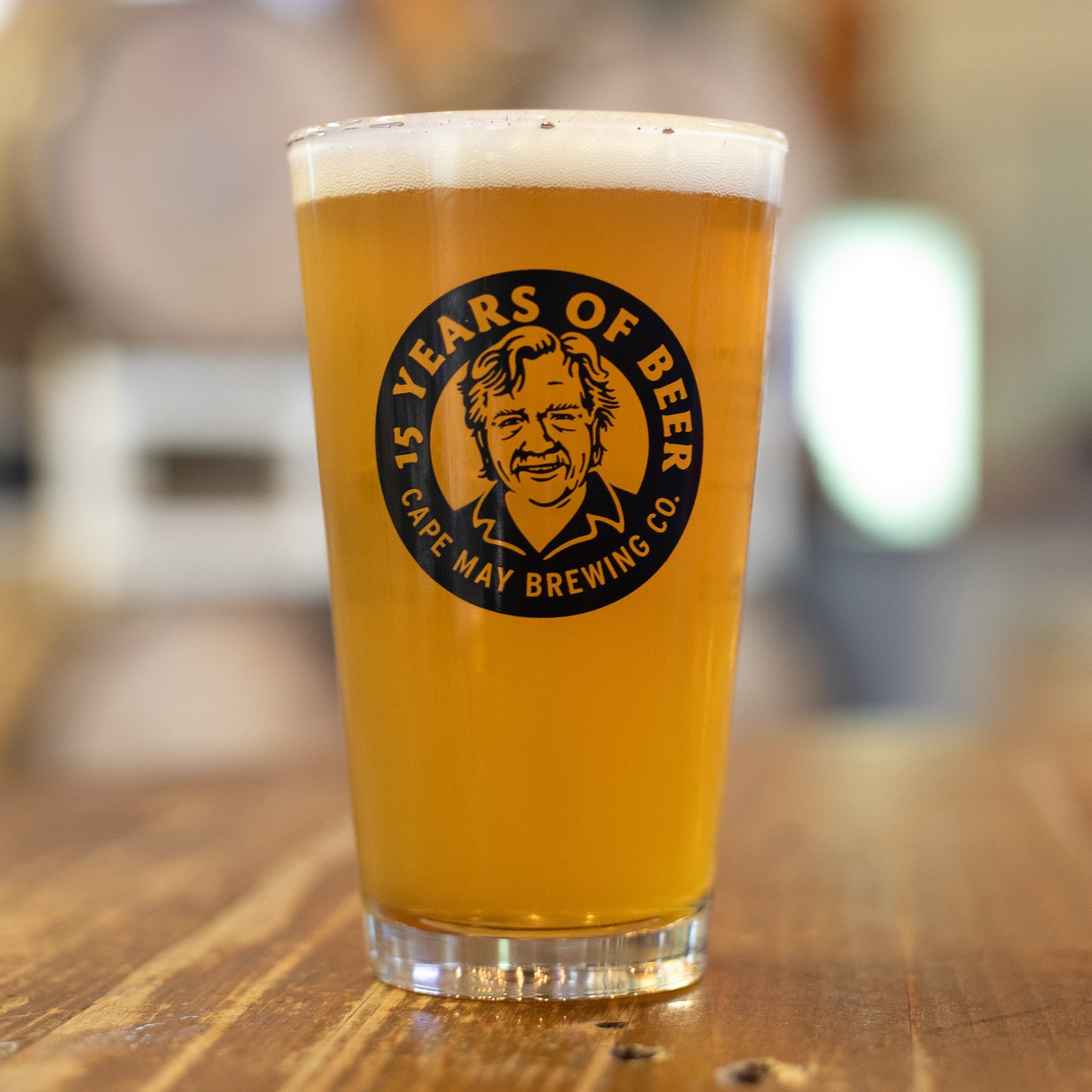 Mop Man Pint Glass