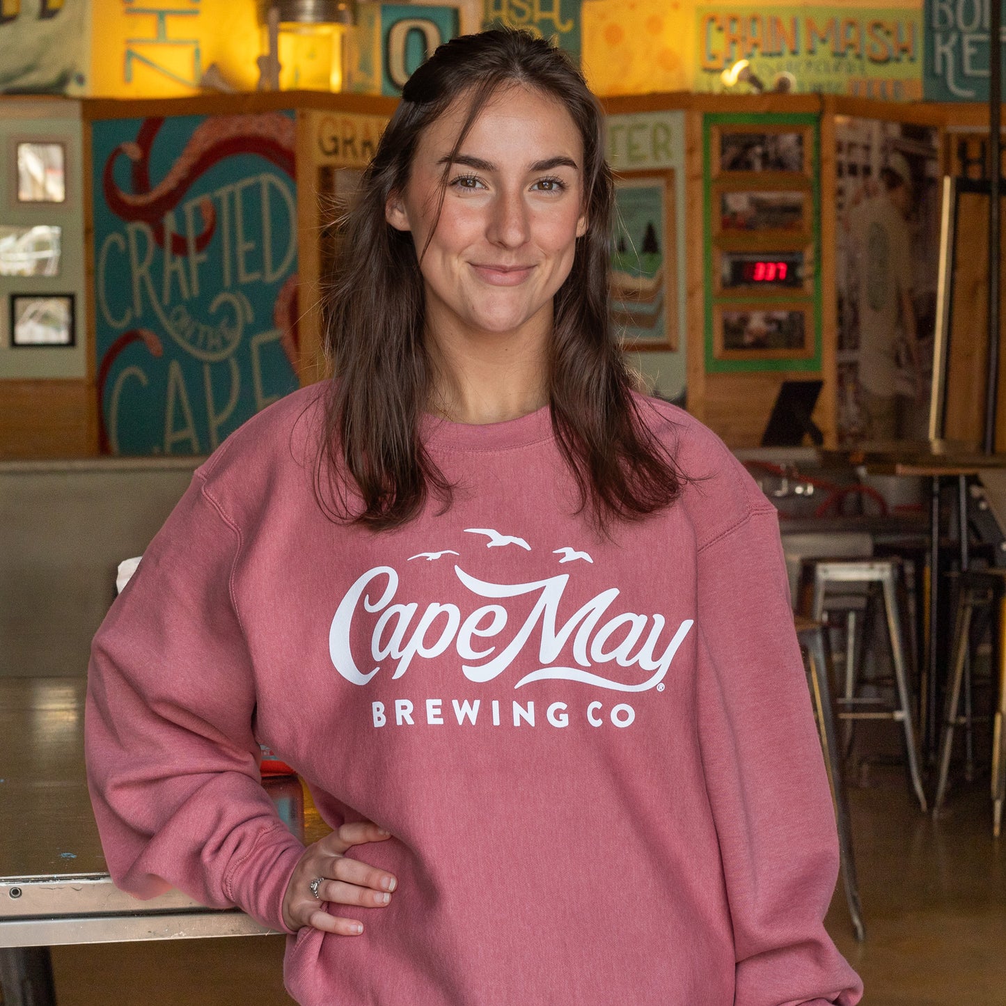 Orchid Cape May Crewneck