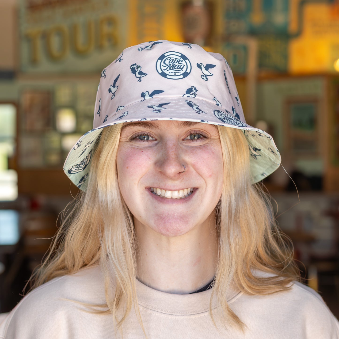 Squawk Squad Reversible Bucket Hat