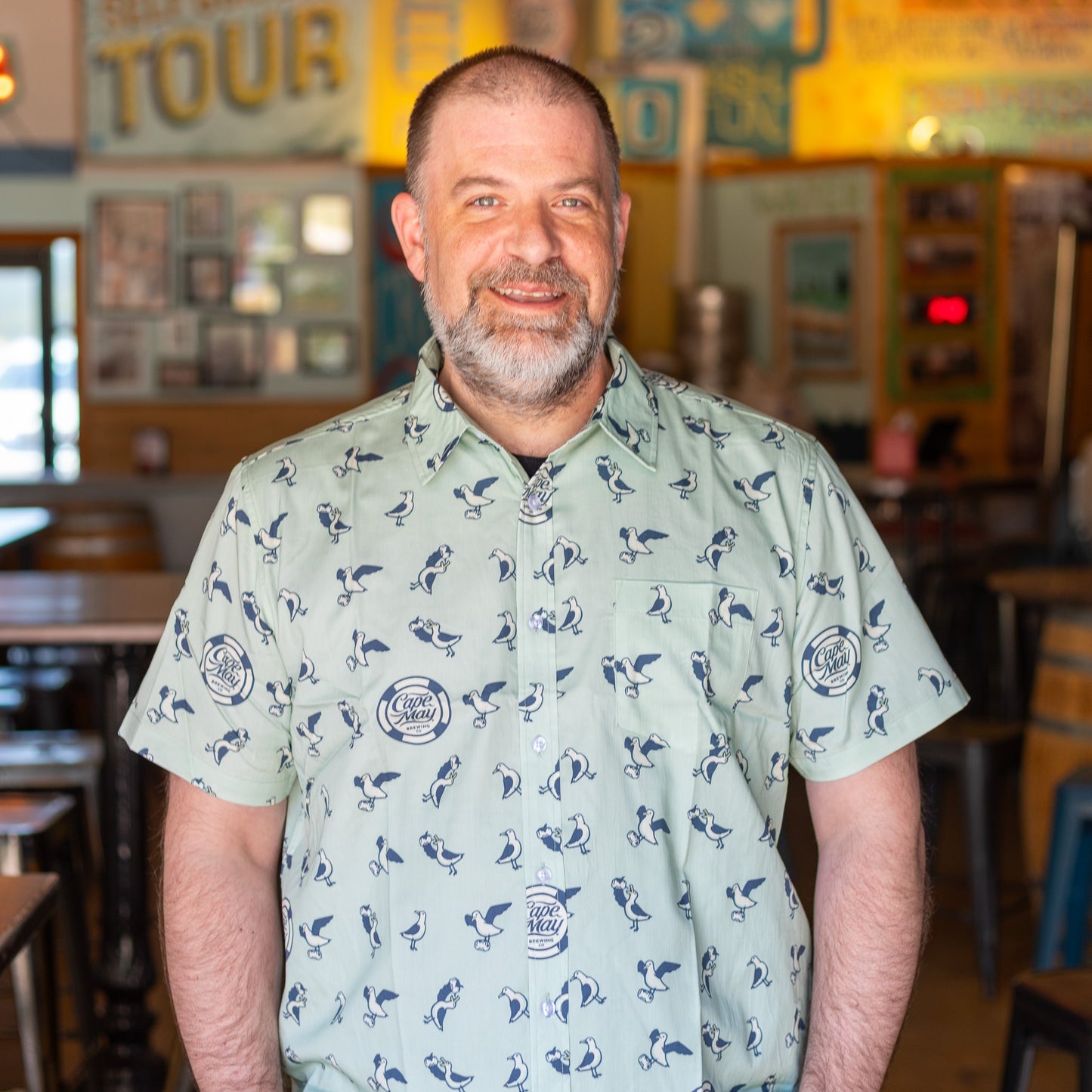 Squawk Squad Button Up
