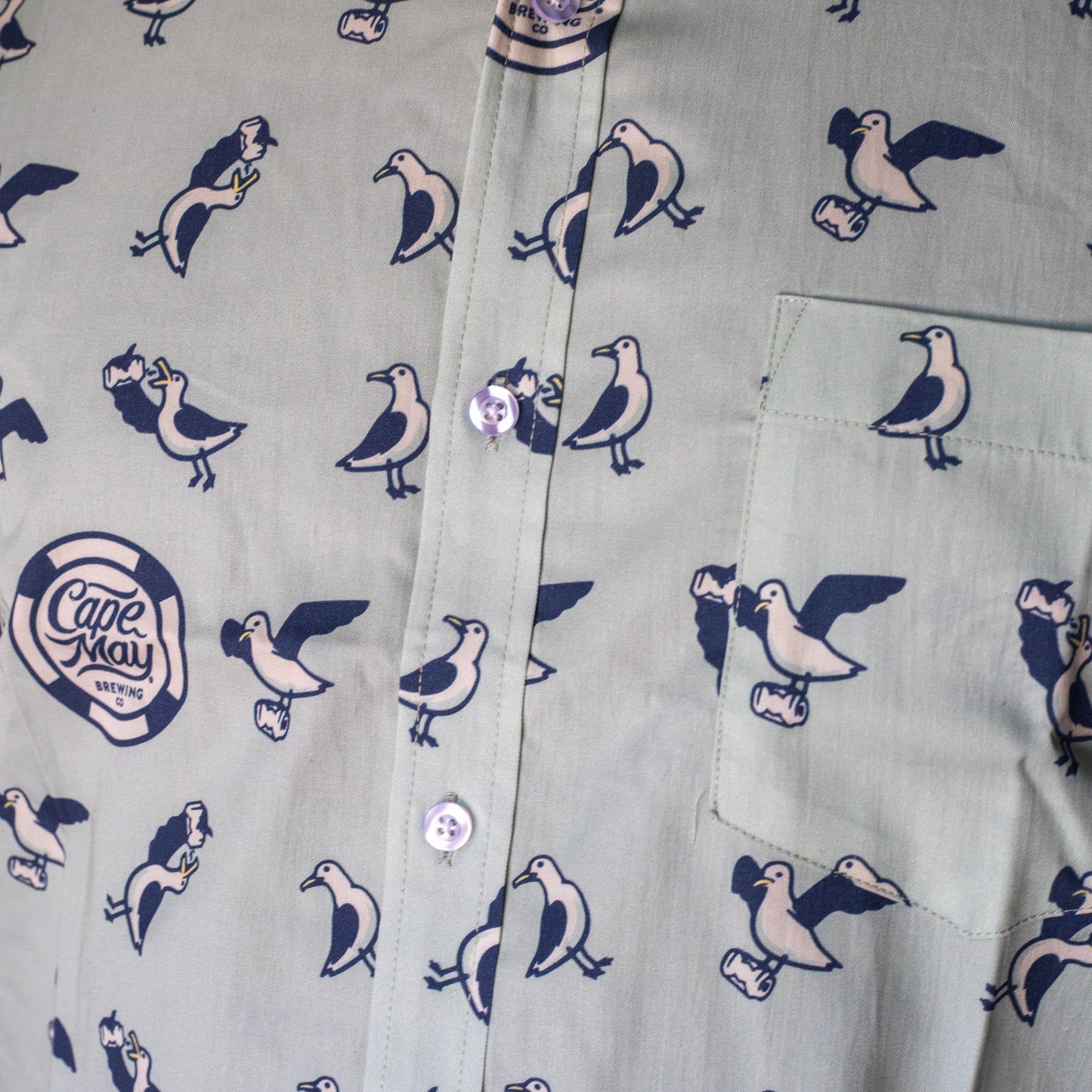 Squawk Squad Button Up