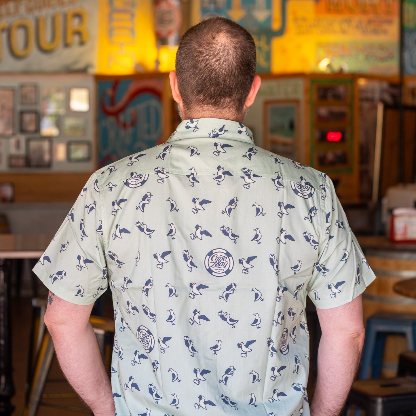 Squawk Squad Button Up