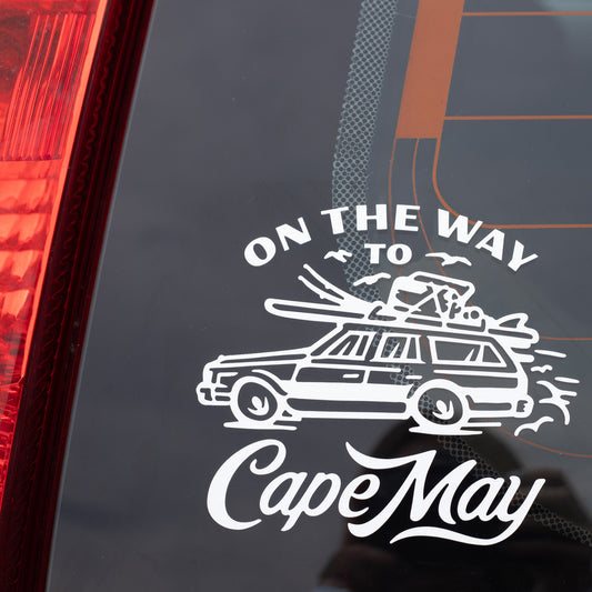 On The Way Car Decal
