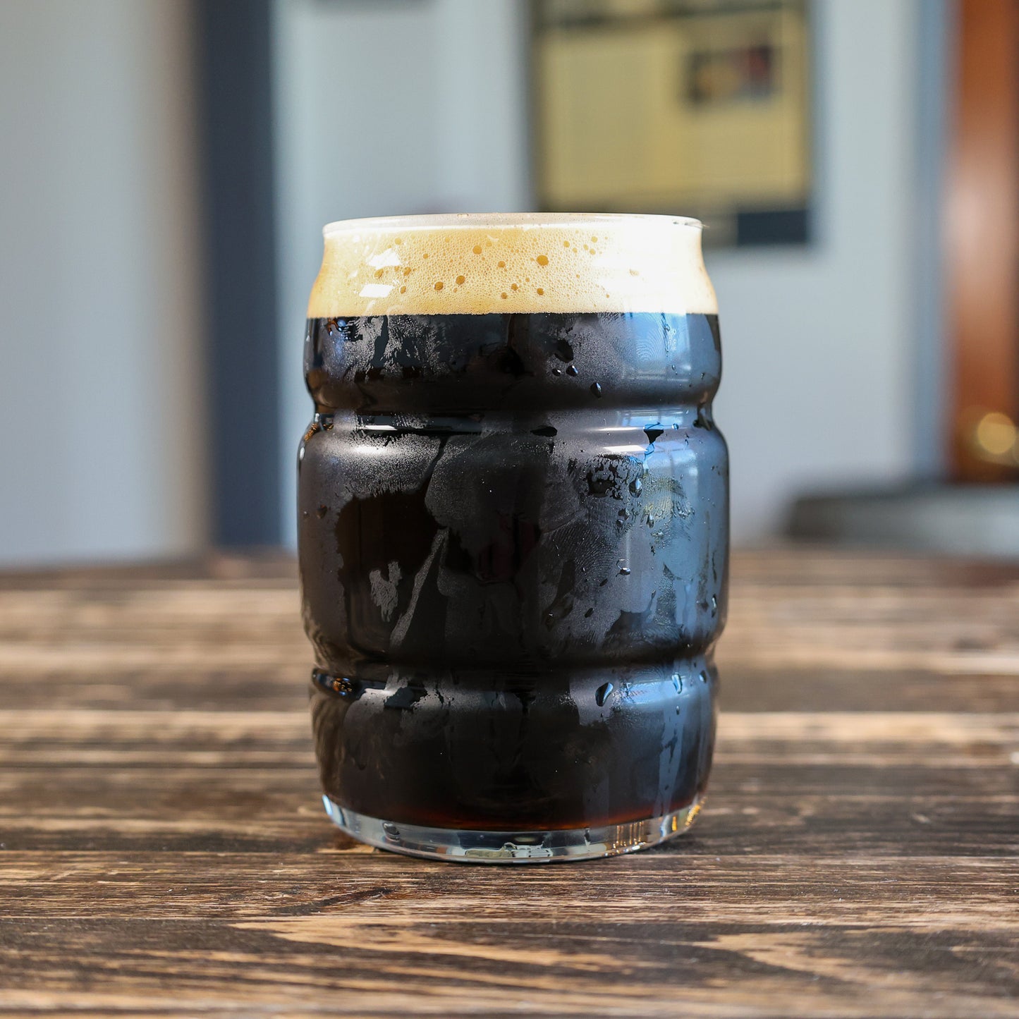 Windswept Barrel Glass