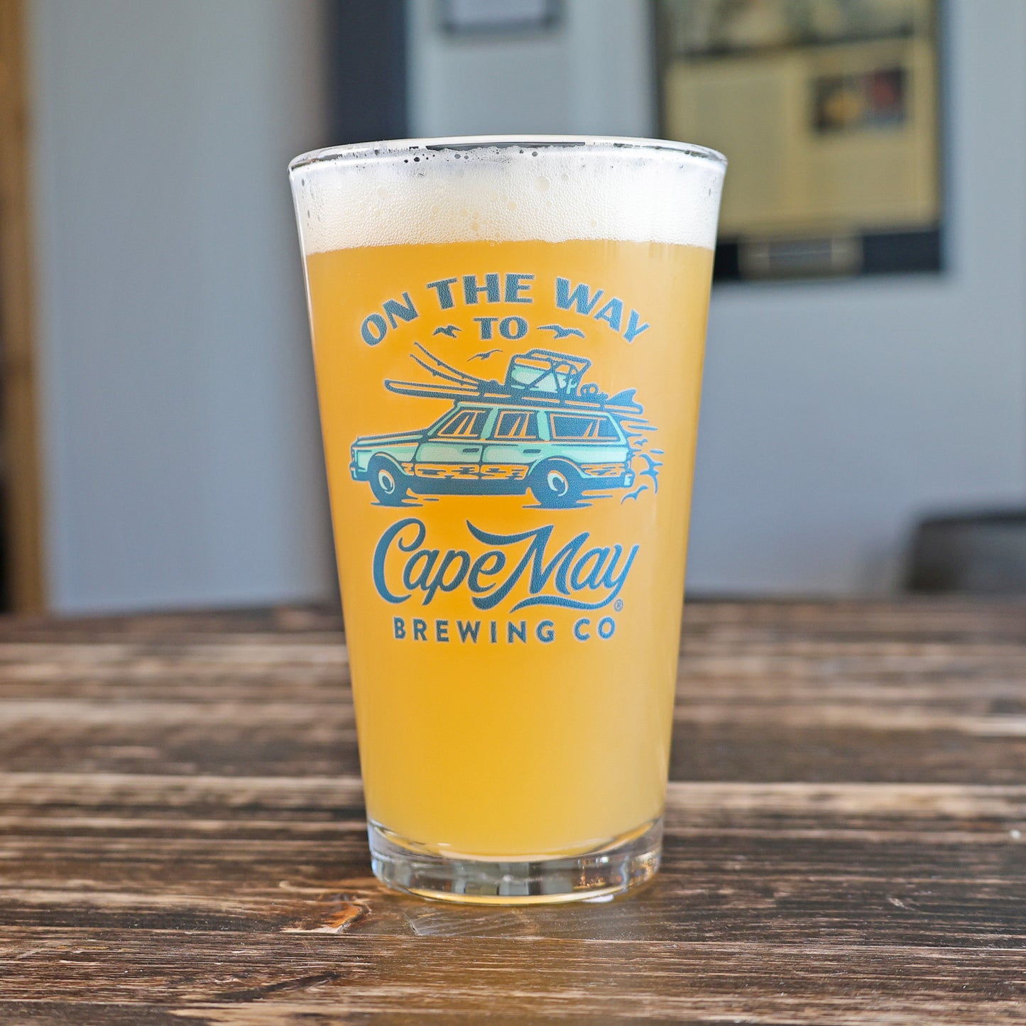 Road Trip Pint Glass