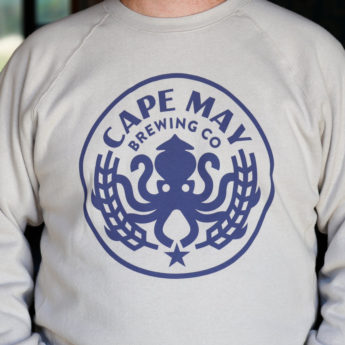 Octobadge Raglan Sweatshirt