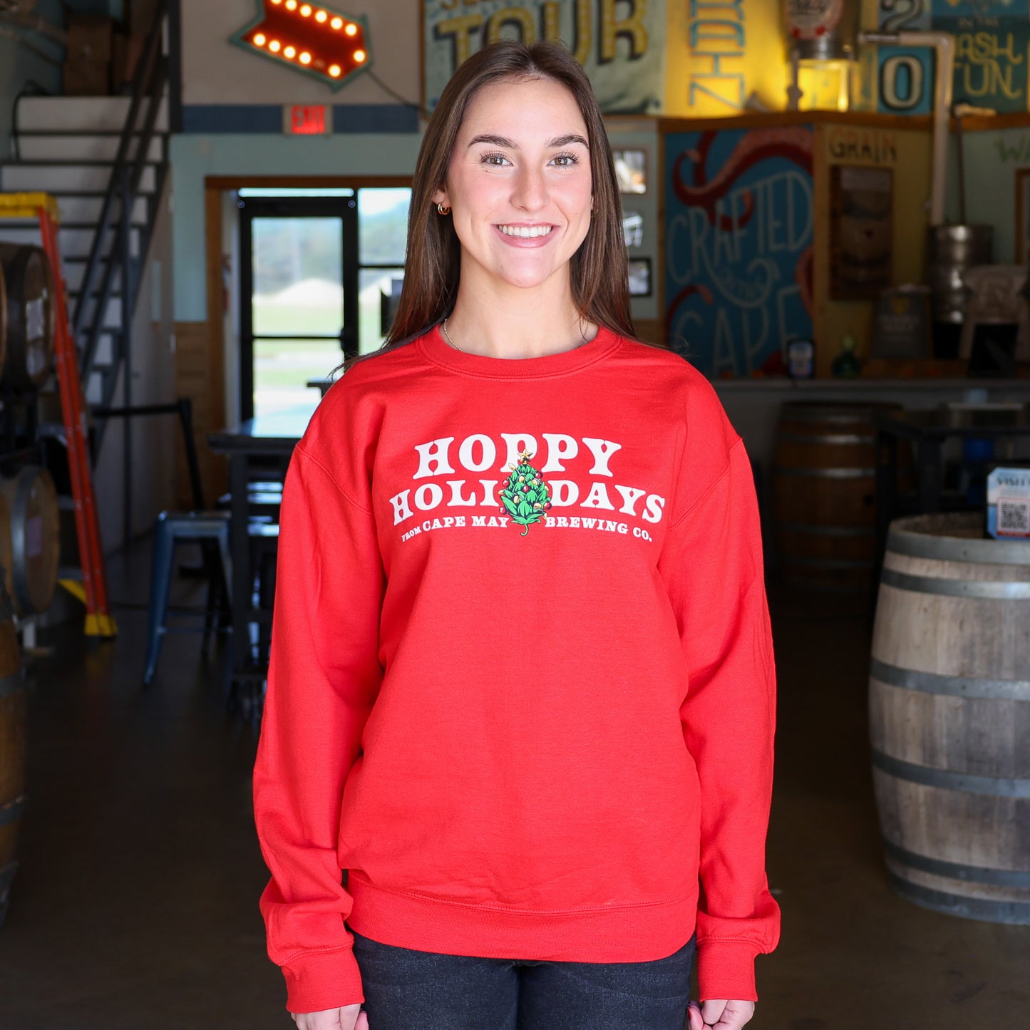 Hoppy Holidays Crewneck