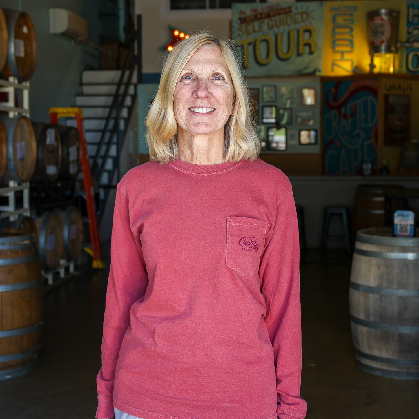 Anchor Rope Long Sleeve Pocket Tee