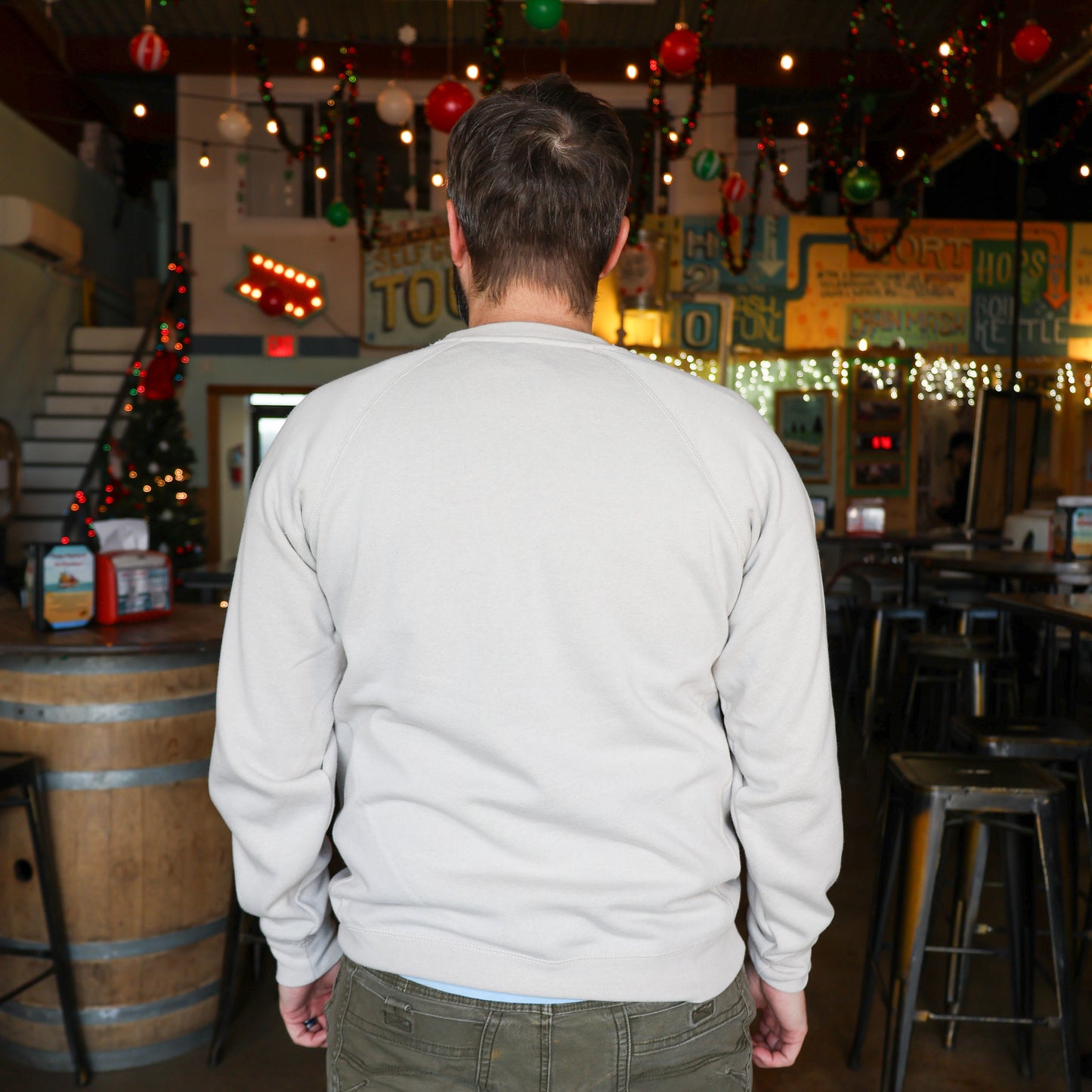 Octobadge Raglan Sweatshirt