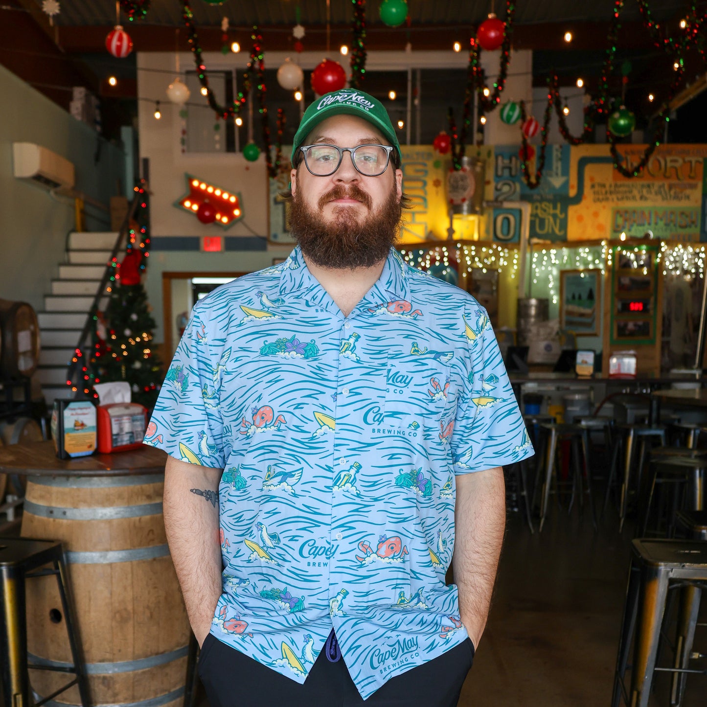 Beach Day Button Down