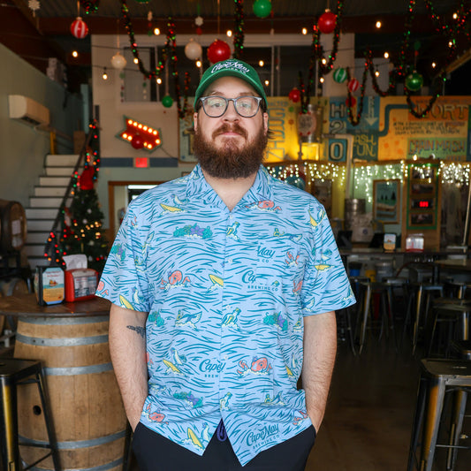 Beach Day Button Down