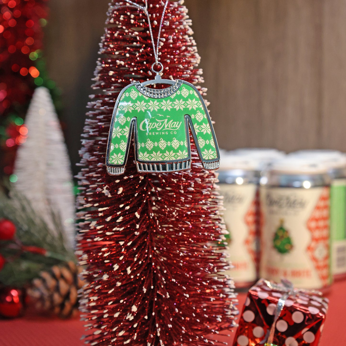 Ugly Sweater Christmas Ornament