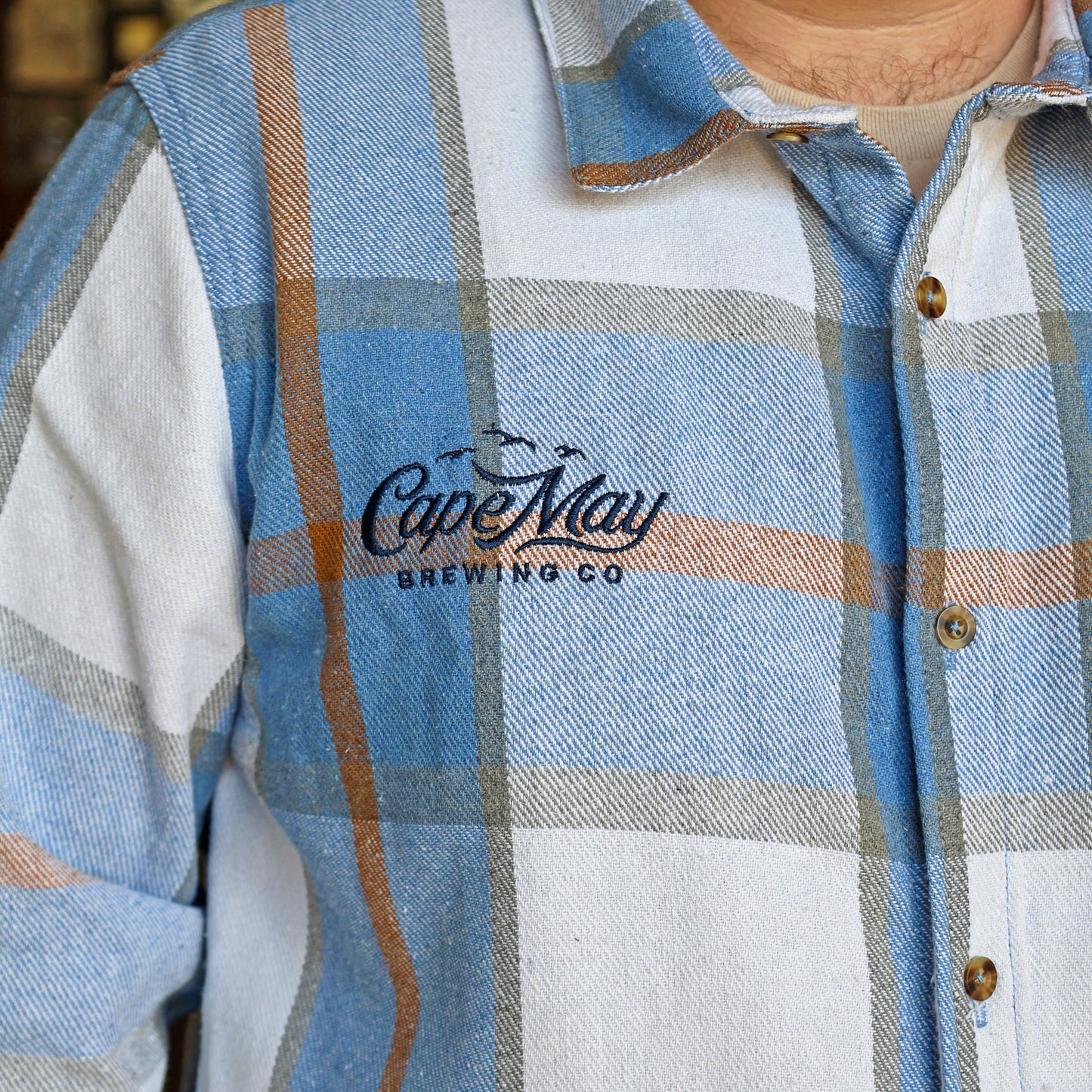 Driftwood Blue Flannel